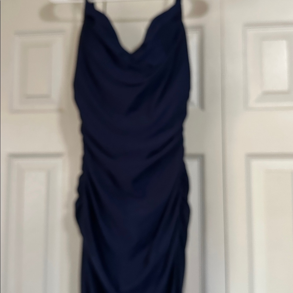 Windsor Midnight Blue Lace Dress
